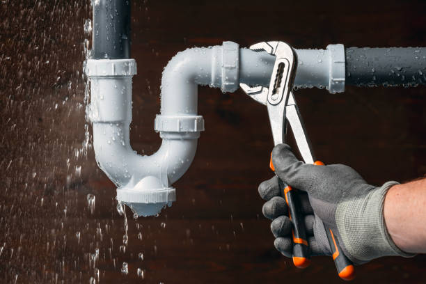 Professional Sewer Line Repair technician working in Enterprise, WV